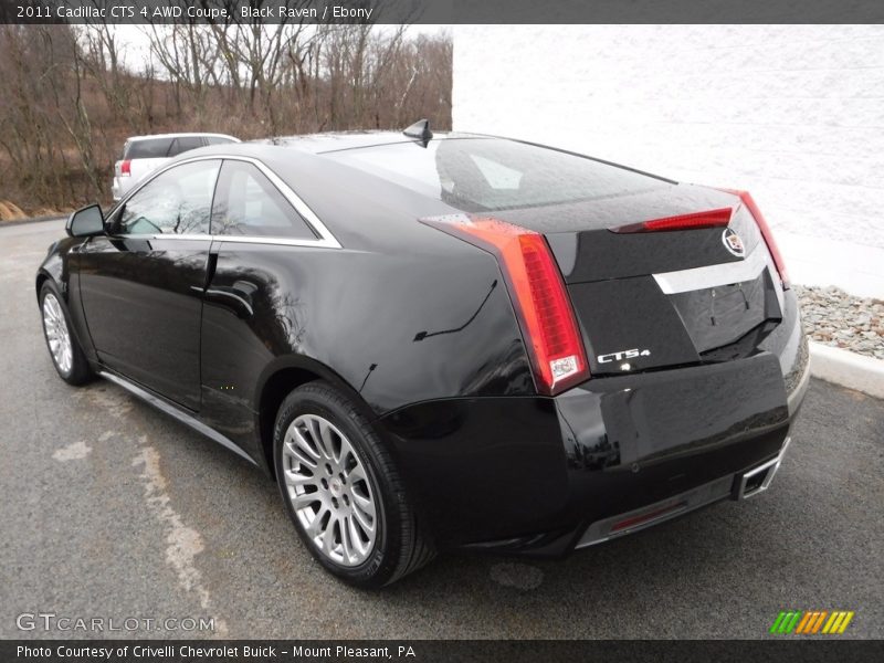 Black Raven / Ebony 2011 Cadillac CTS 4 AWD Coupe