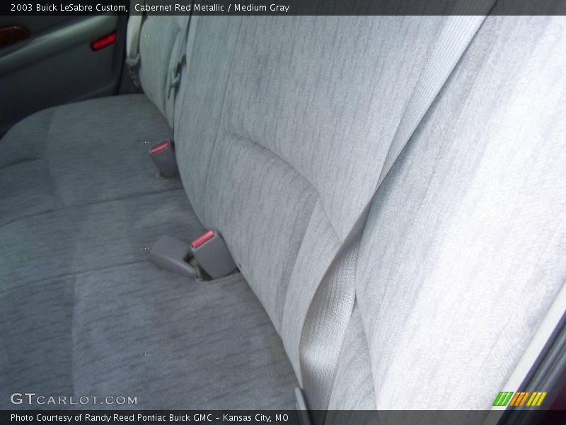 Cabernet Red Metallic / Medium Gray 2003 Buick LeSabre Custom