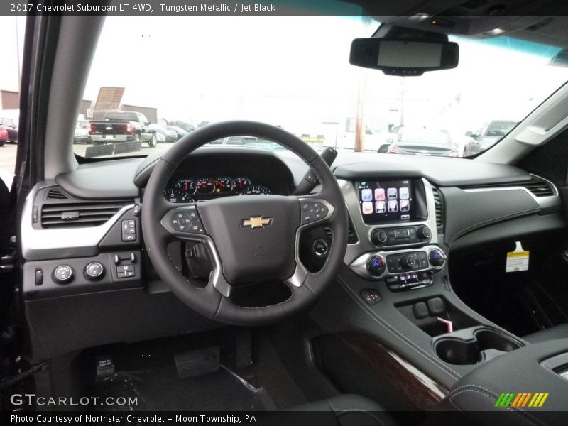  2017 Suburban LT 4WD Jet Black Interior