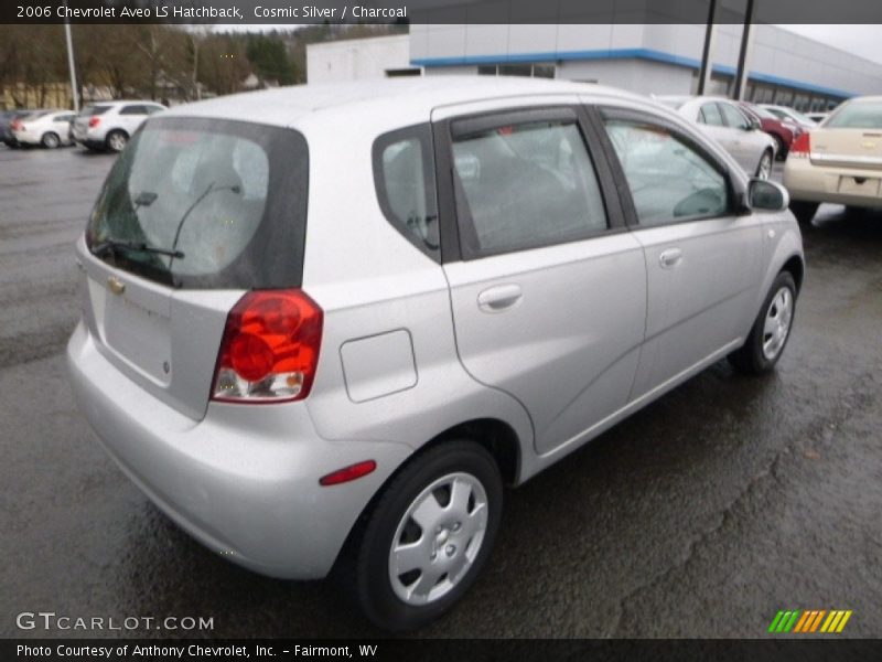 Cosmic Silver / Charcoal 2006 Chevrolet Aveo LS Hatchback