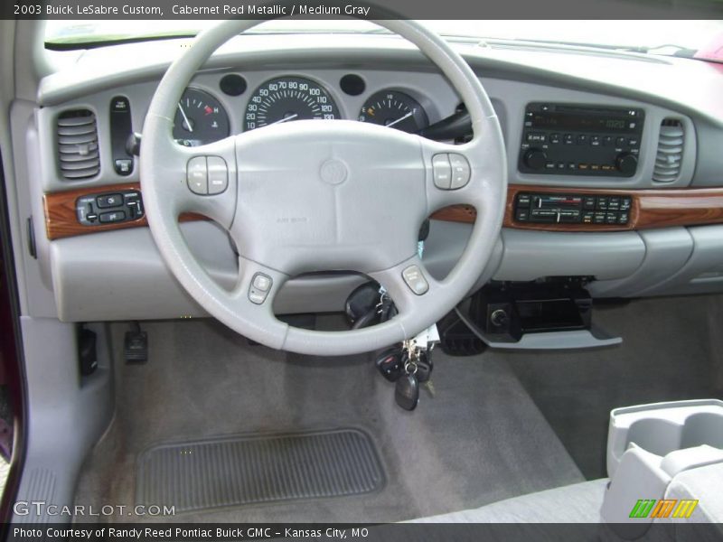 Cabernet Red Metallic / Medium Gray 2003 Buick LeSabre Custom
