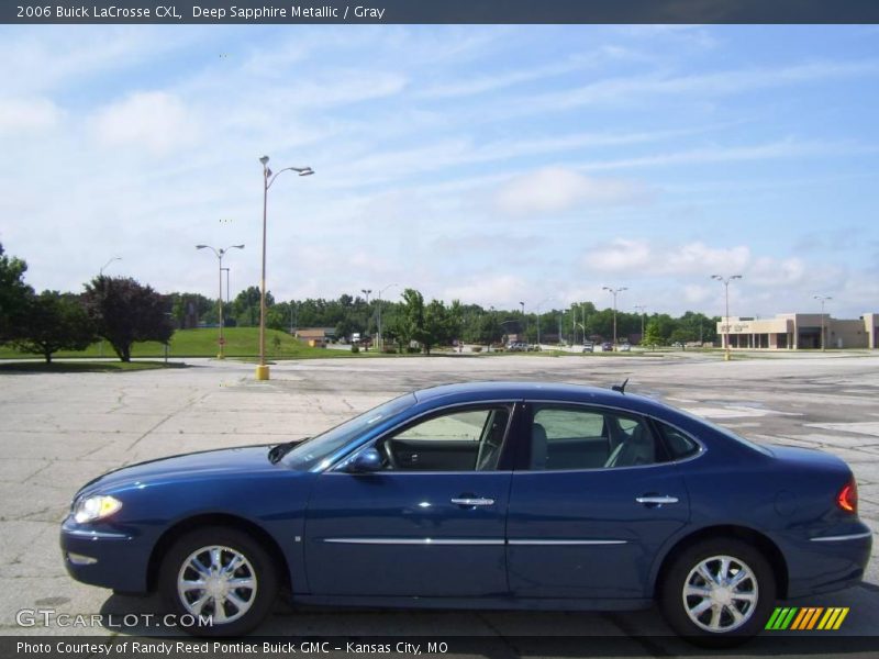 Deep Sapphire Metallic / Gray 2006 Buick LaCrosse CXL