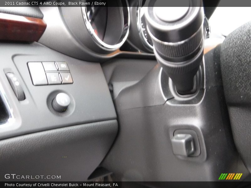 Black Raven / Ebony 2011 Cadillac CTS 4 AWD Coupe