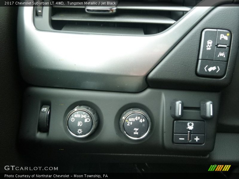 Controls of 2017 Suburban LT 4WD