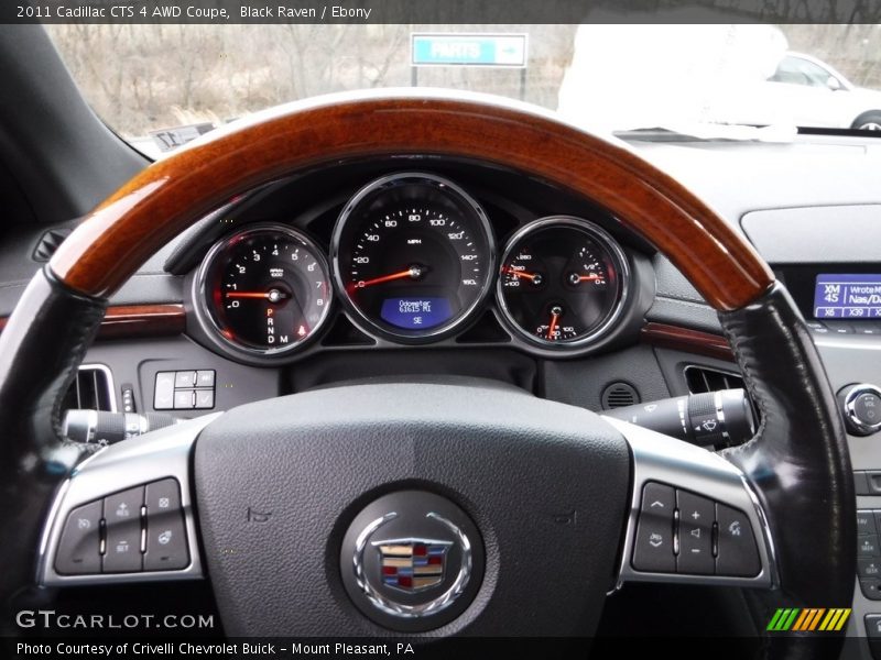 Black Raven / Ebony 2011 Cadillac CTS 4 AWD Coupe
