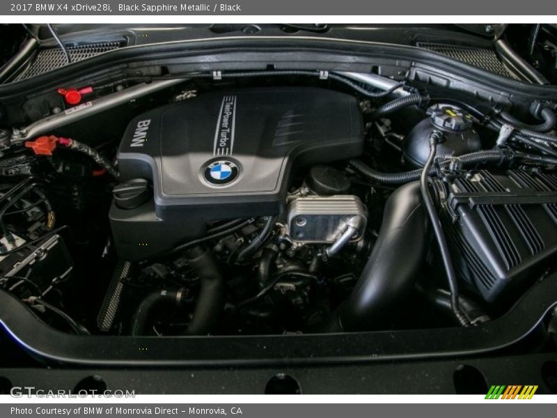  2017 X4 xDrive28i Engine - 2.0 Liter DI TwinPower Turbocharged DOHC 16-Valve VVT 4 Cylinder