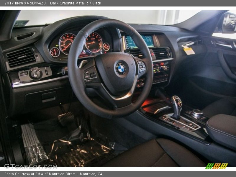 Dark Graphite Metallic / Black 2017 BMW X4 xDrive28i