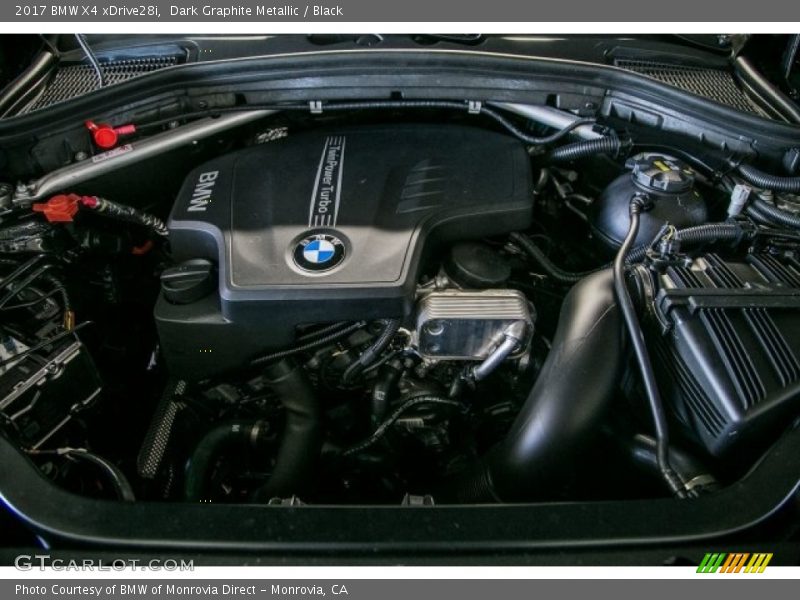  2017 X4 xDrive28i Engine - 2.0 Liter DI TwinPower Turbocharged DOHC 16-Valve VVT 4 Cylinder