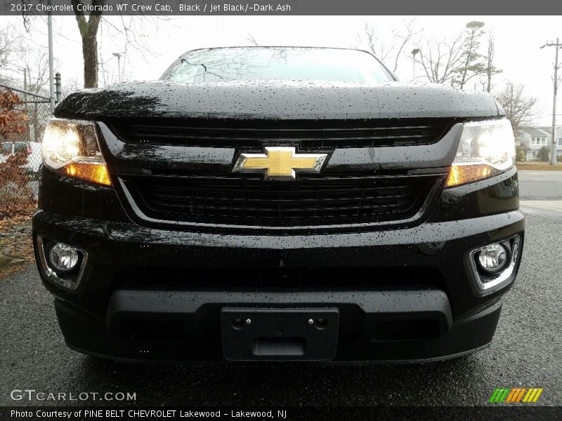 Black / Jet Black/­Dark Ash 2017 Chevrolet Colorado WT Crew Cab