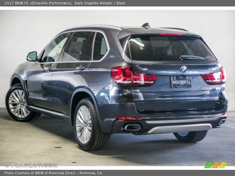 Dark Graphite Metallic / Black 2017 BMW X5 xDrive40e iPerformance