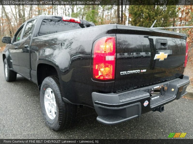Black / Jet Black/­Dark Ash 2017 Chevrolet Colorado WT Crew Cab