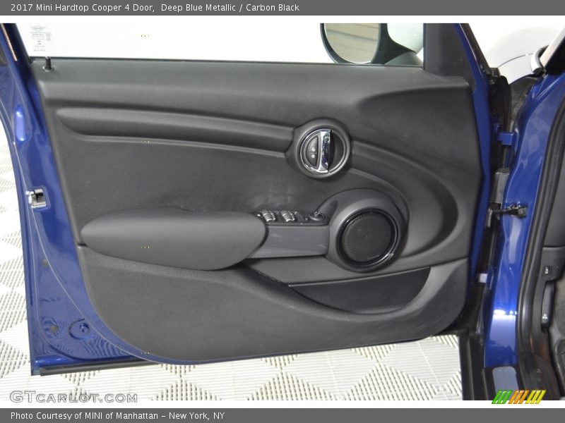 Deep Blue Metallic / Carbon Black 2017 Mini Hardtop Cooper 4 Door