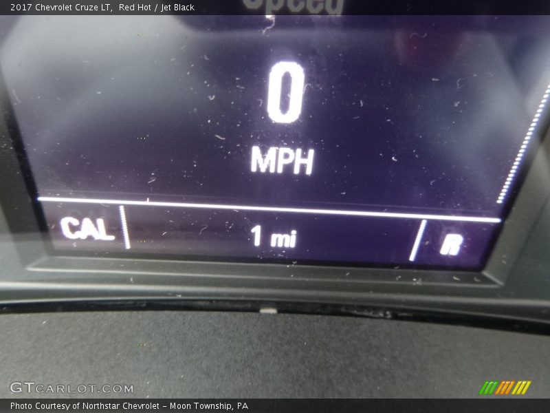 Red Hot / Jet Black 2017 Chevrolet Cruze LT