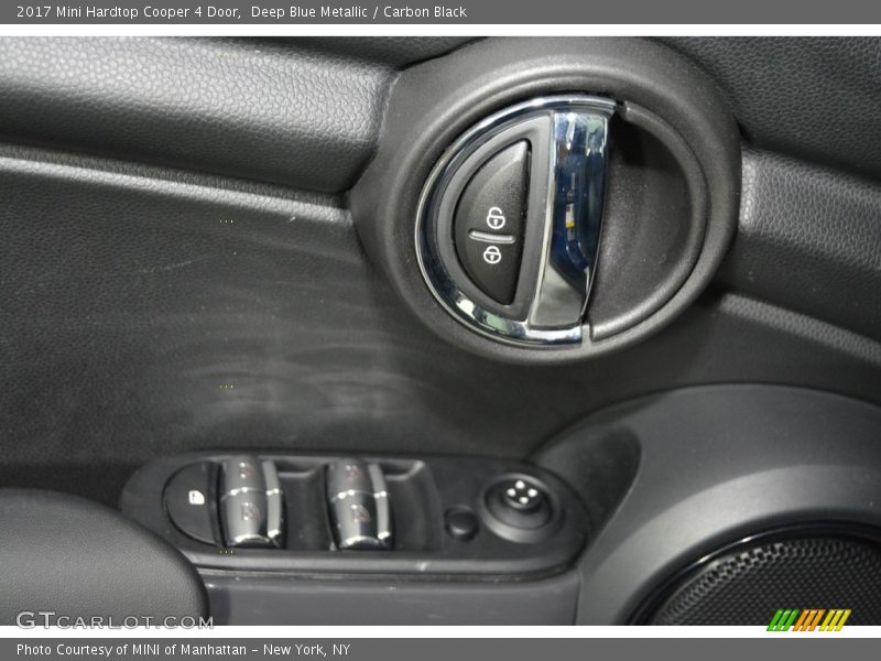 Deep Blue Metallic / Carbon Black 2017 Mini Hardtop Cooper 4 Door