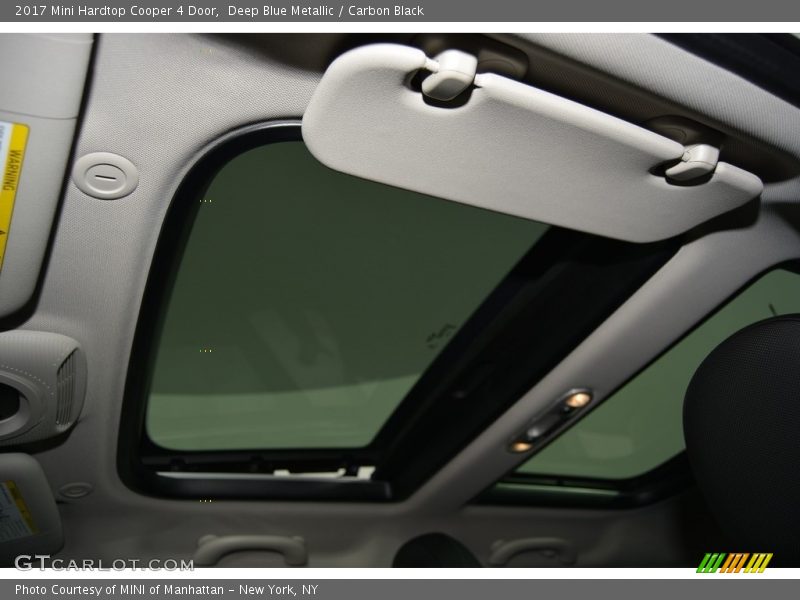 Deep Blue Metallic / Carbon Black 2017 Mini Hardtop Cooper 4 Door