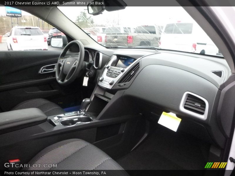 Summit White / Jet Black 2017 Chevrolet Equinox LS AWD
