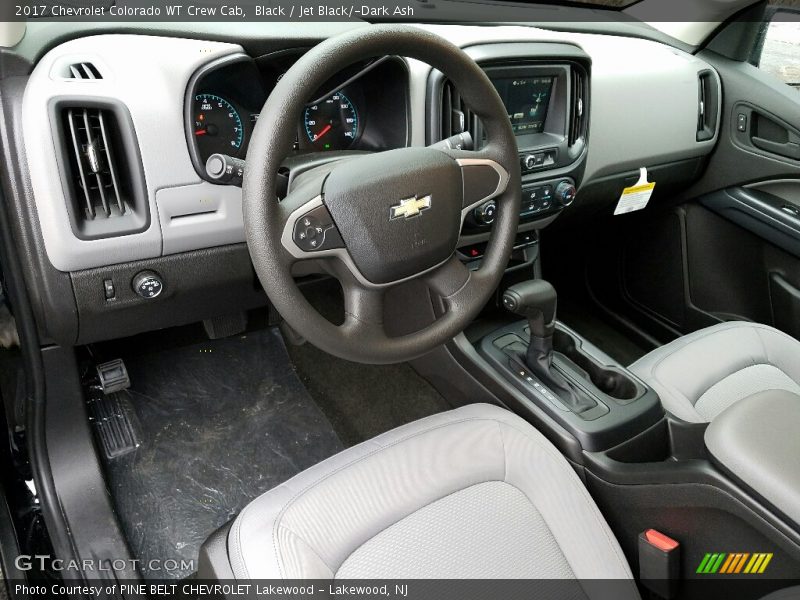  2017 Colorado WT Crew Cab Jet Black/­Dark Ash Interior