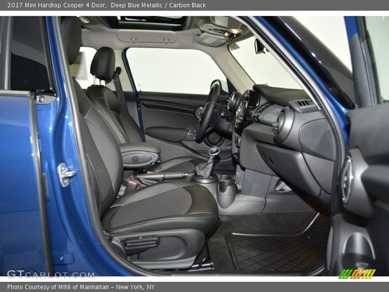 Deep Blue Metallic / Carbon Black 2017 Mini Hardtop Cooper 4 Door