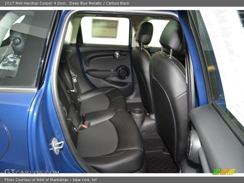 Deep Blue Metallic / Carbon Black 2017 Mini Hardtop Cooper 4 Door