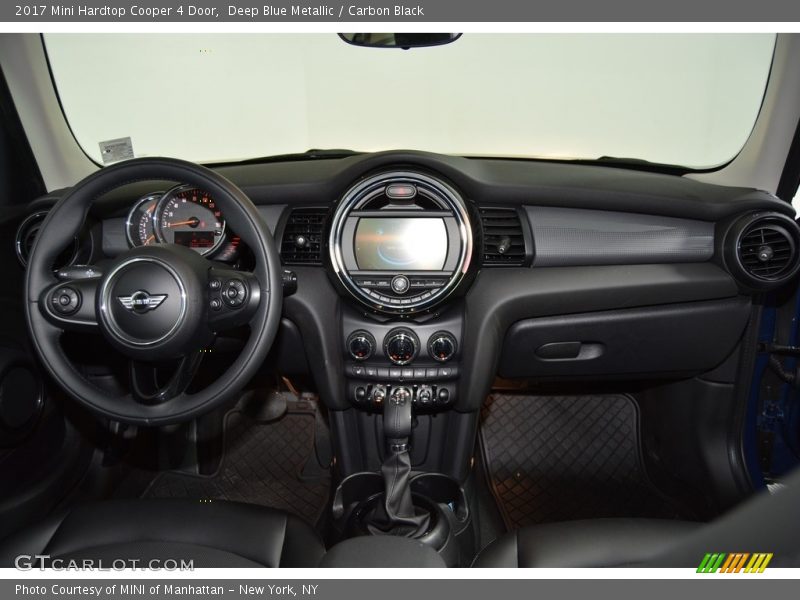 Deep Blue Metallic / Carbon Black 2017 Mini Hardtop Cooper 4 Door