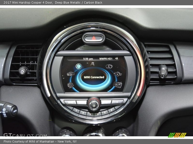 Deep Blue Metallic / Carbon Black 2017 Mini Hardtop Cooper 4 Door