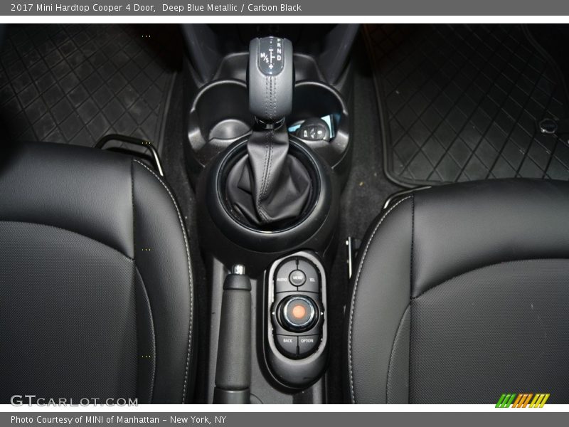 Deep Blue Metallic / Carbon Black 2017 Mini Hardtop Cooper 4 Door