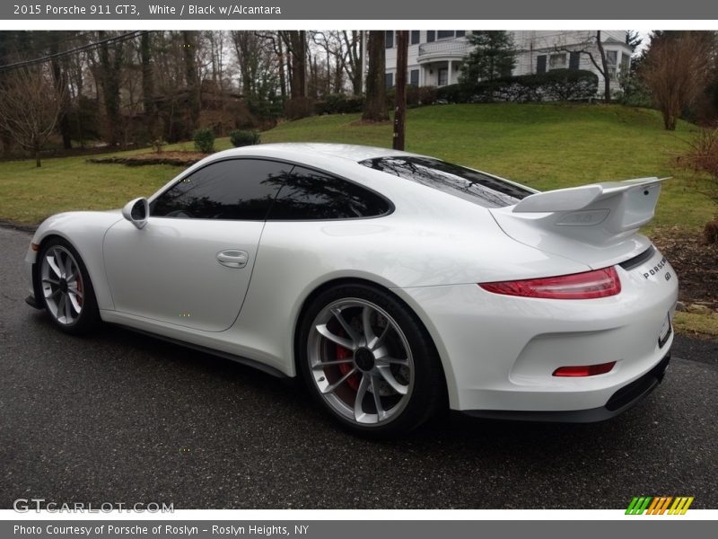 White / Black w/Alcantara 2015 Porsche 911 GT3