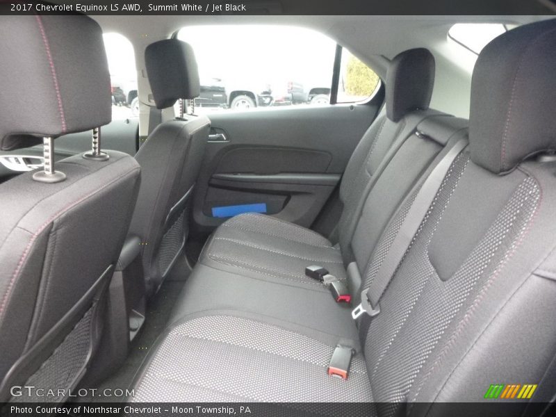 Summit White / Jet Black 2017 Chevrolet Equinox LS AWD