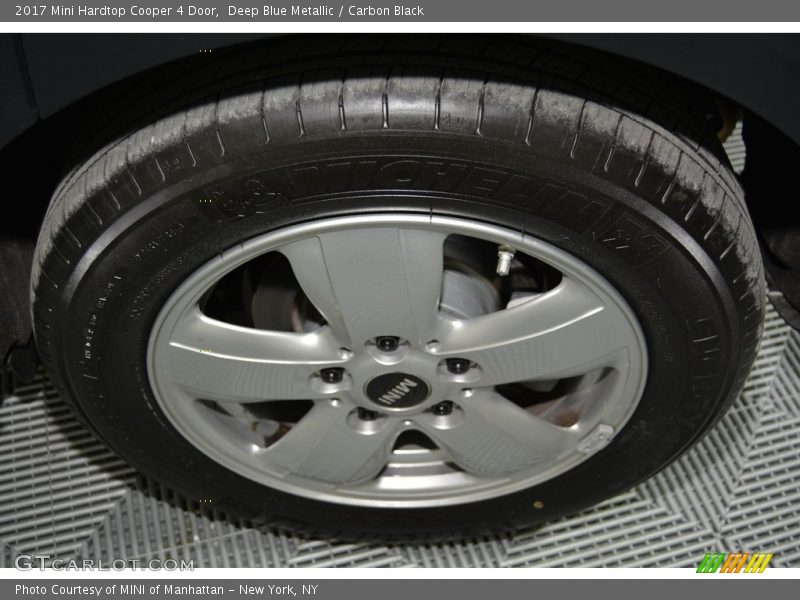Deep Blue Metallic / Carbon Black 2017 Mini Hardtop Cooper 4 Door