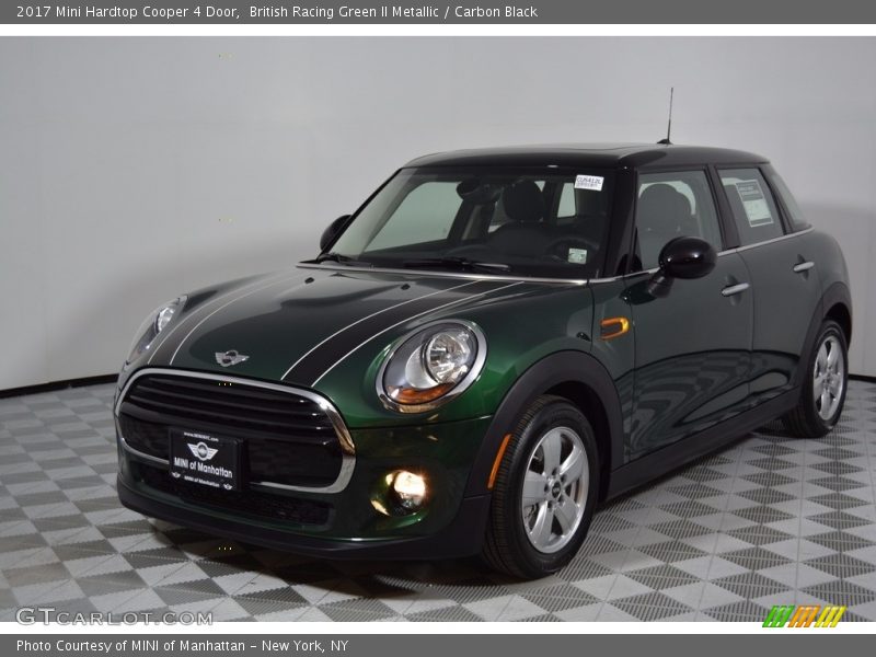 British Racing Green II Metallic / Carbon Black 2017 Mini Hardtop Cooper 4 Door