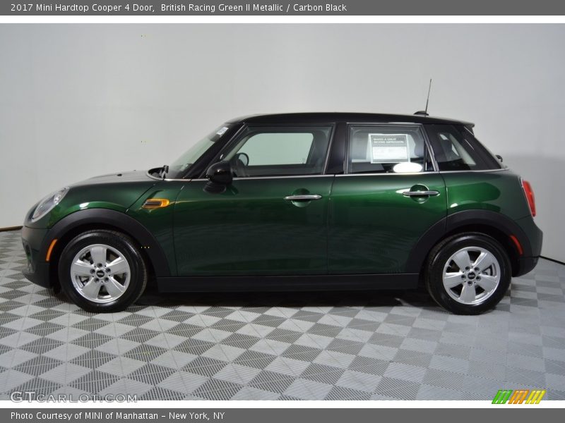 British Racing Green II Metallic / Carbon Black 2017 Mini Hardtop Cooper 4 Door