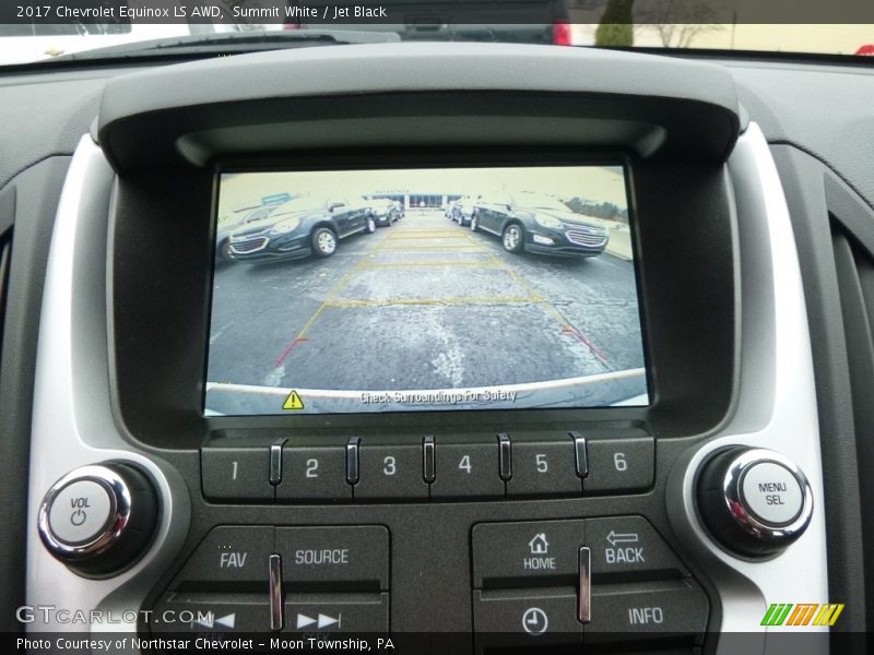 Summit White / Jet Black 2017 Chevrolet Equinox LS AWD