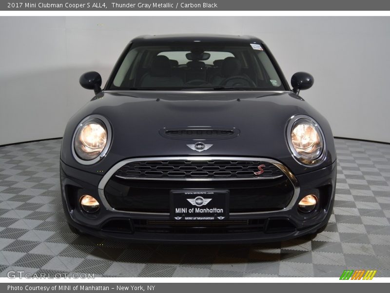 Thunder Gray Metallic / Carbon Black 2017 Mini Clubman Cooper S ALL4