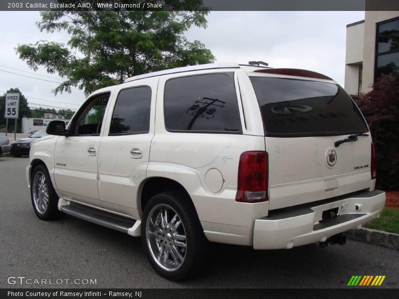 White Diamond / Shale 2003 Cadillac Escalade AWD