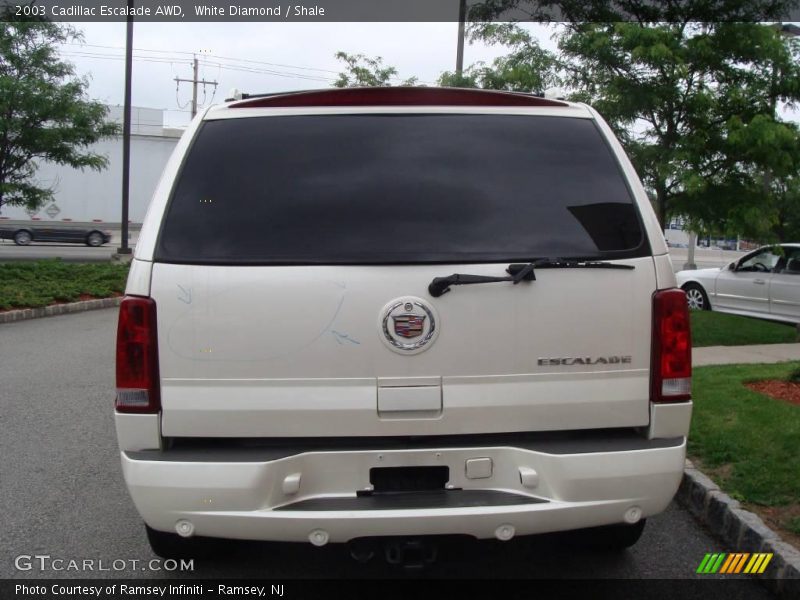 White Diamond / Shale 2003 Cadillac Escalade AWD