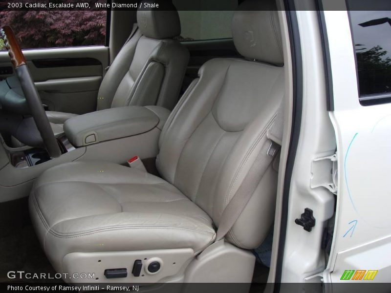 White Diamond / Shale 2003 Cadillac Escalade AWD