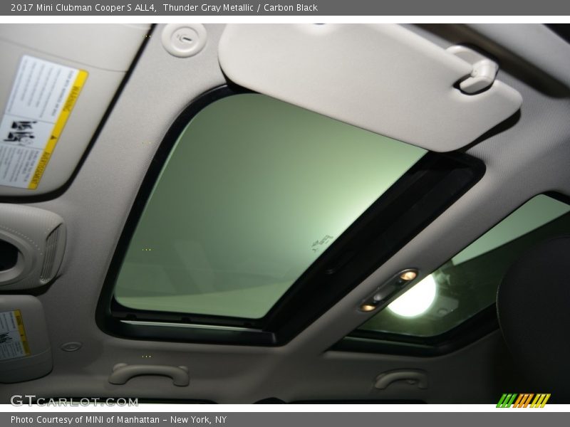 Thunder Gray Metallic / Carbon Black 2017 Mini Clubman Cooper S ALL4