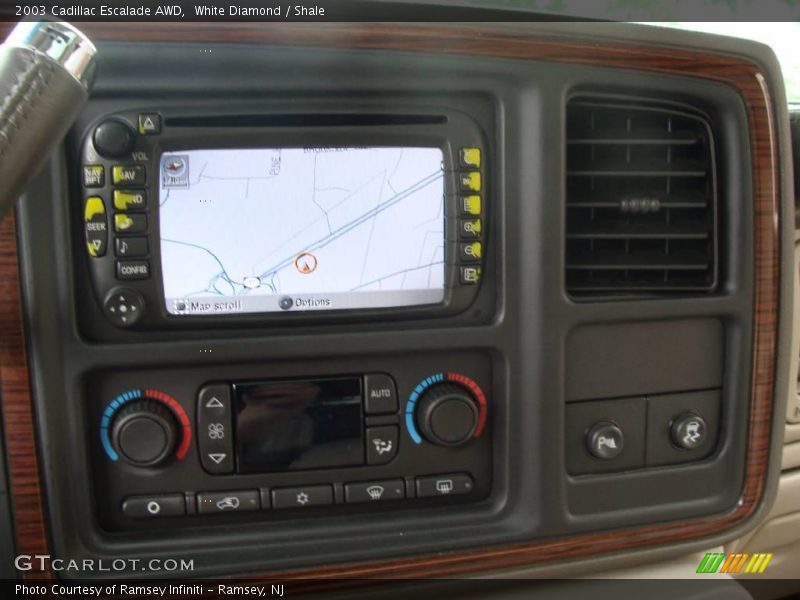 White Diamond / Shale 2003 Cadillac Escalade AWD
