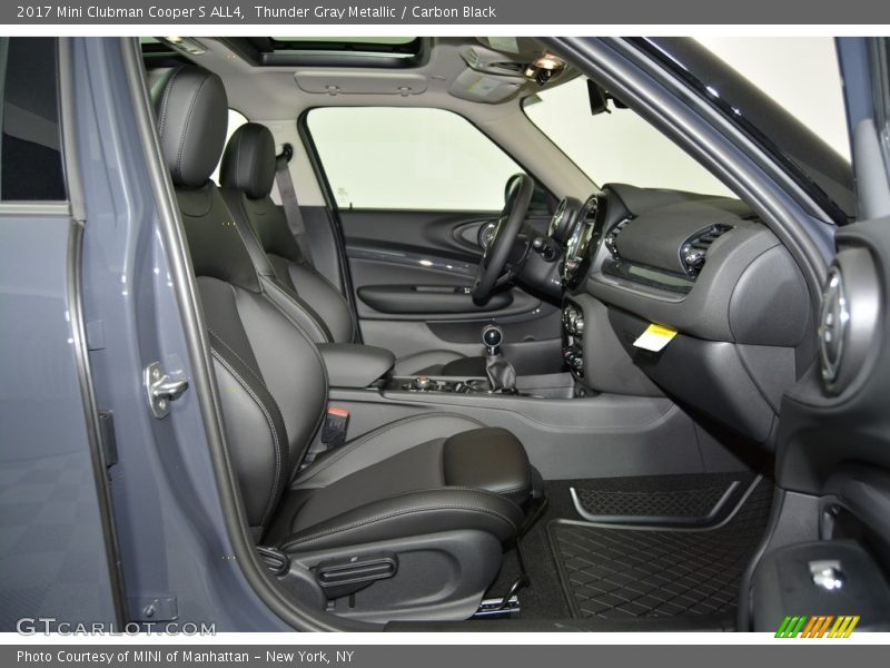 Thunder Gray Metallic / Carbon Black 2017 Mini Clubman Cooper S ALL4