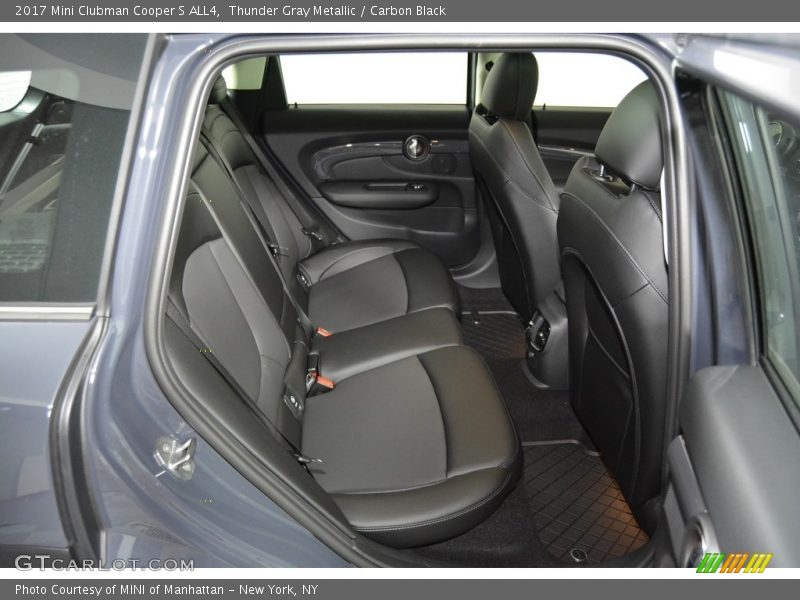 Rear Seat of 2017 Clubman Cooper S ALL4