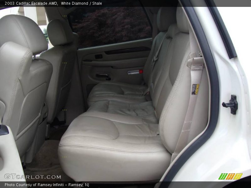 White Diamond / Shale 2003 Cadillac Escalade AWD