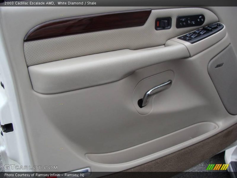 White Diamond / Shale 2003 Cadillac Escalade AWD