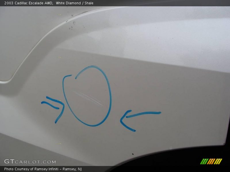 White Diamond / Shale 2003 Cadillac Escalade AWD