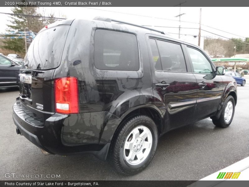 Crystal Black Pearl / Black 2010 Honda Pilot Touring 4WD