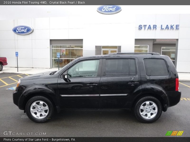 Crystal Black Pearl / Black 2010 Honda Pilot Touring 4WD