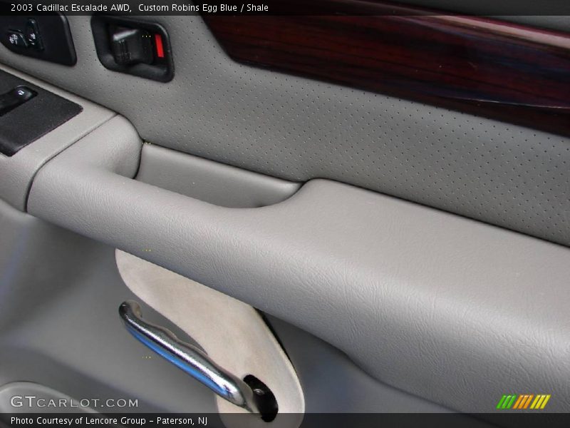 Custom Robins Egg Blue / Shale 2003 Cadillac Escalade AWD