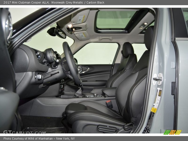 Moonwalk Grey Metallic / Carbon Black 2017 Mini Clubman Cooper ALL4