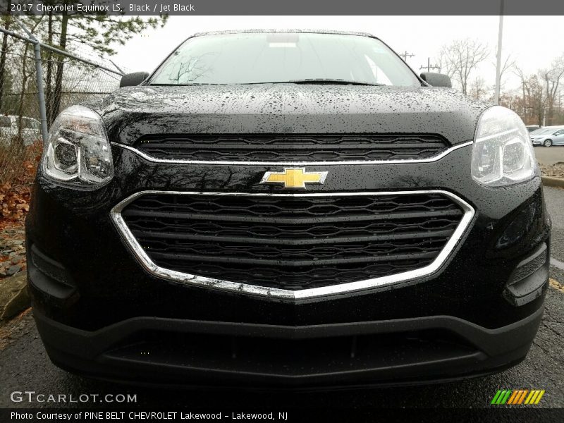 Black / Jet Black 2017 Chevrolet Equinox LS