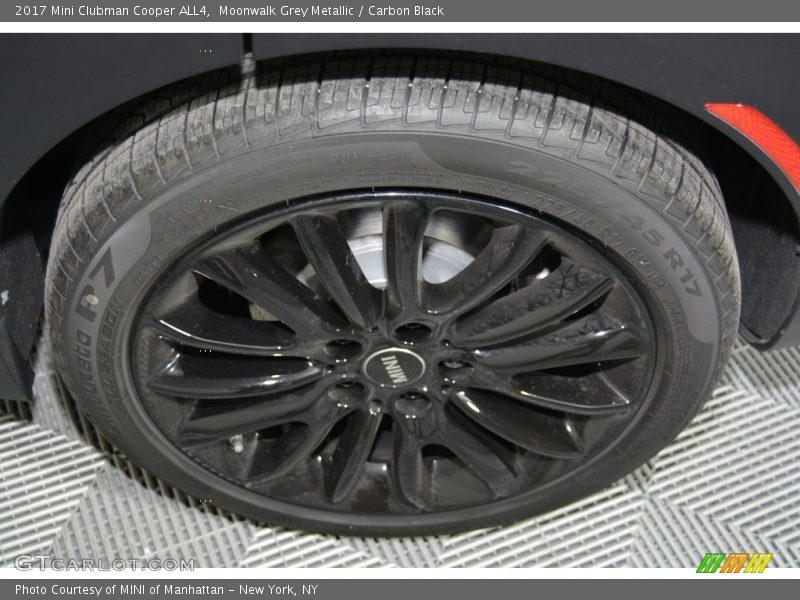 Moonwalk Grey Metallic / Carbon Black 2017 Mini Clubman Cooper ALL4