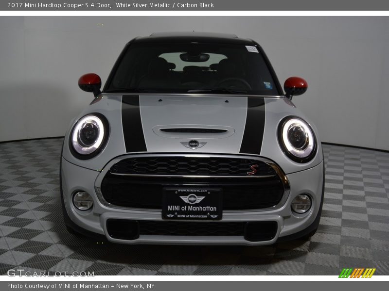 White Silver Metallic / Carbon Black 2017 Mini Hardtop Cooper S 4 Door